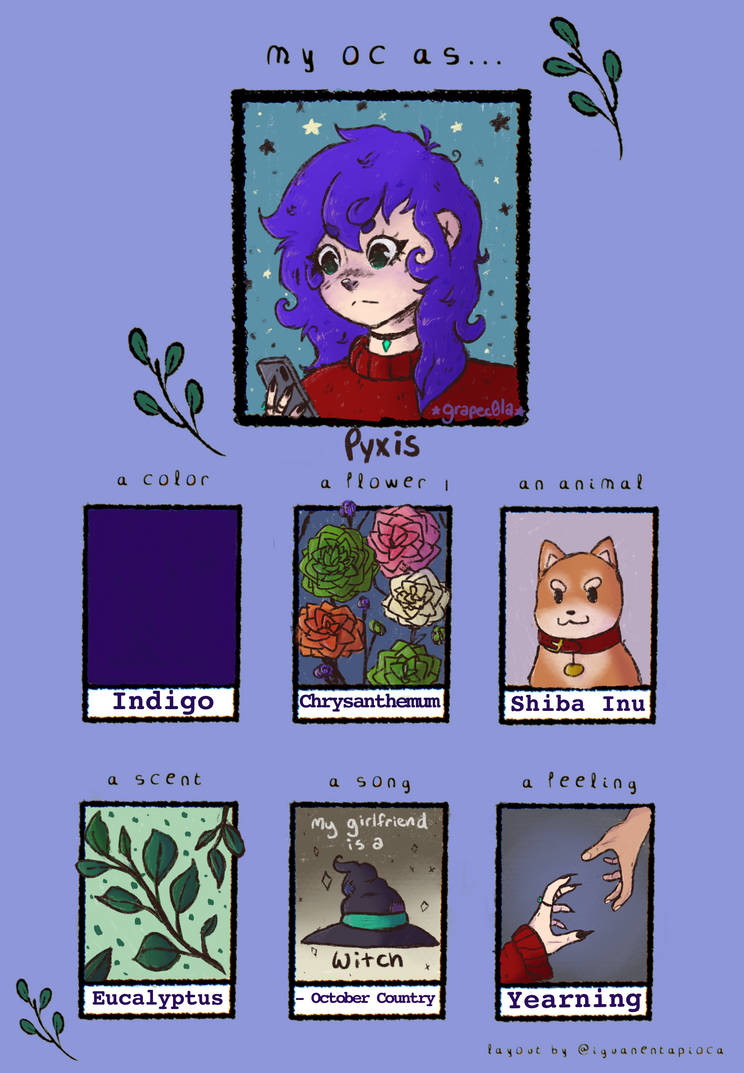 Pyxis OC Template by grapec0la on DeviantArt