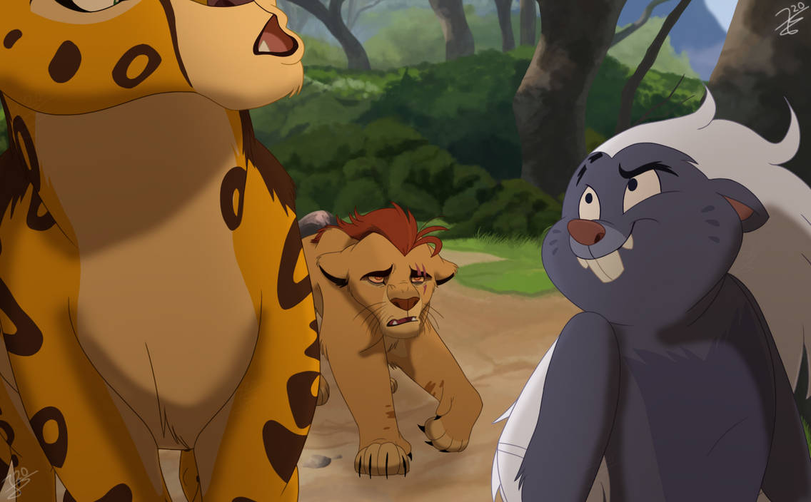 Lion Guard Sad