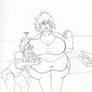 Fat mama Mitsuki Bakugo