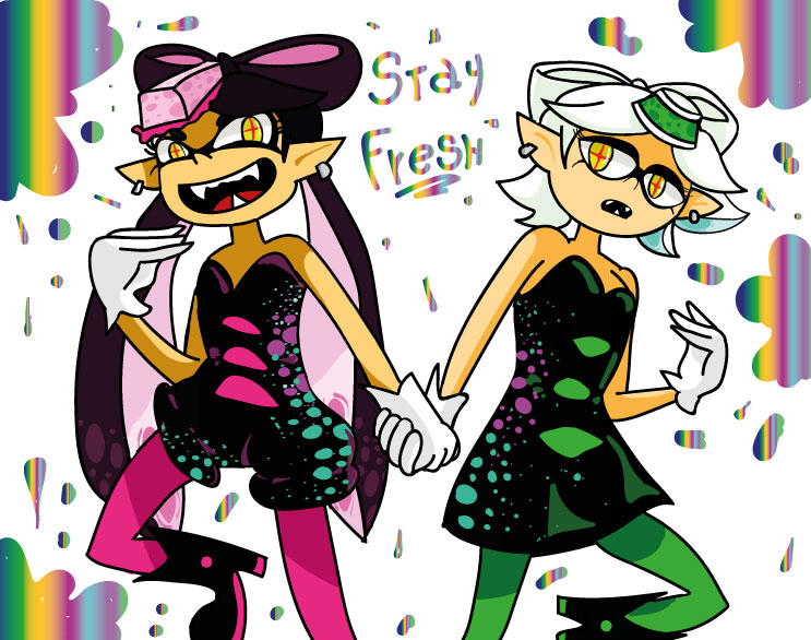 Splatoon Josh Squid sisters-Splatoon by josh-joke-jojo on DeviantArt