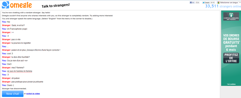 French omegle French omegle