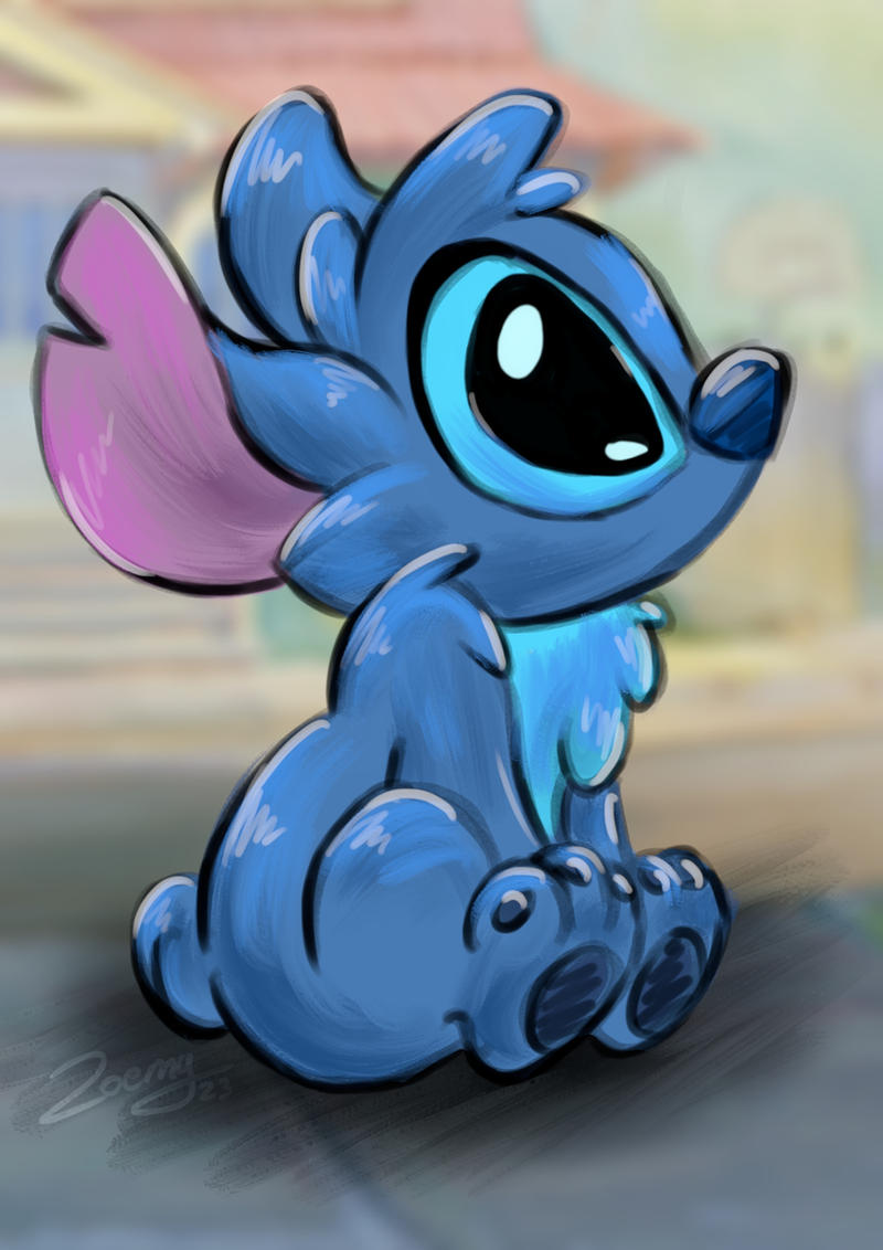 Cute Stitch by Zoemy on DeviantArt