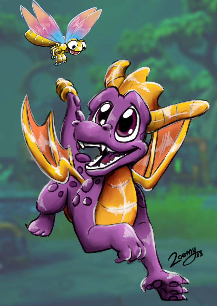 Cute Spiro 2 by Zoemy on DeviantArt