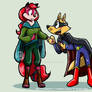 Zorori and Eila - Beautiful lady