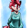 Eila's new sweater