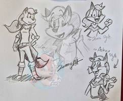 Eila as a Pirate / Zorori and Asterix Style