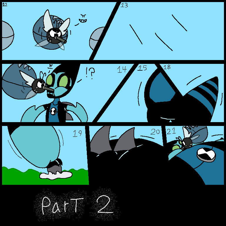 Ben get attacked by gustroids 2/3 by stephaniefan8 on DeviantArt