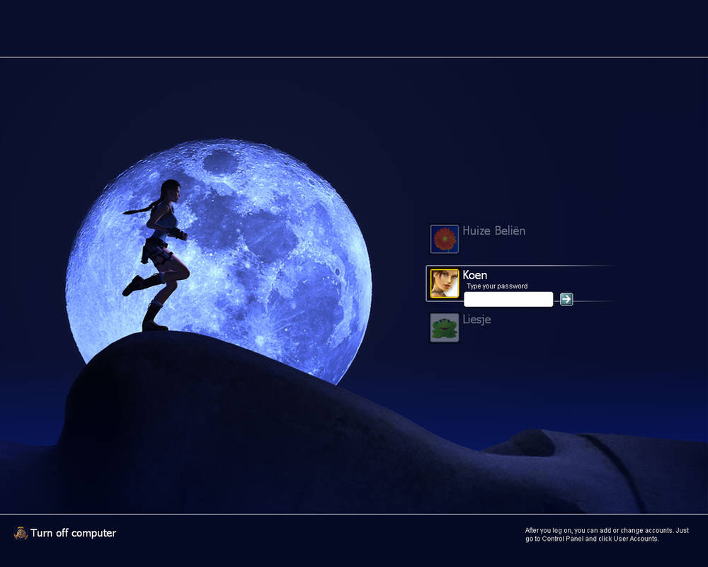 Windows XP login screen 05 by LaRaLoVeR on DeviantArt