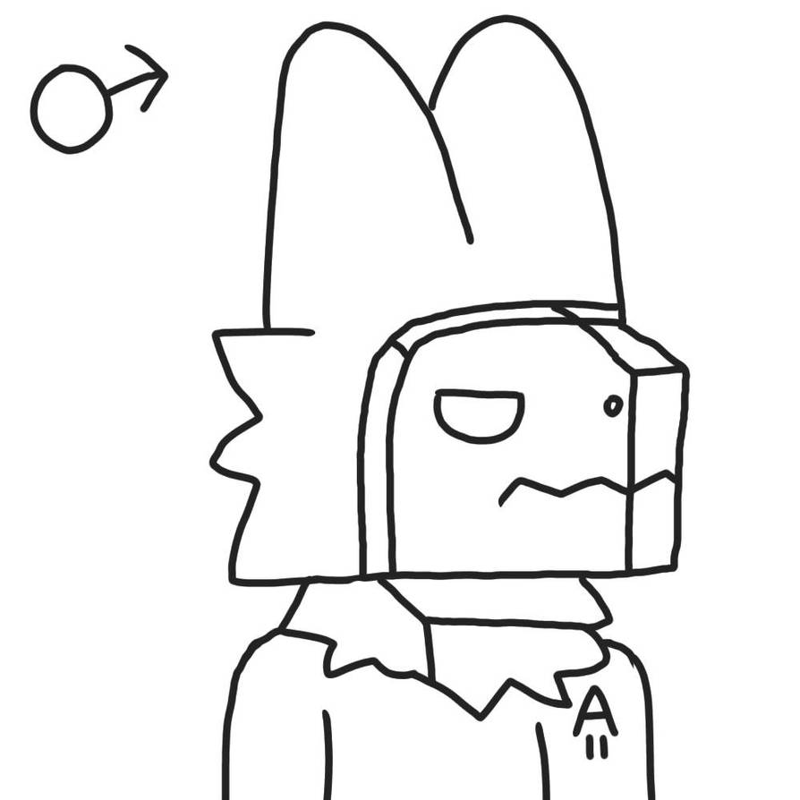 Male Protogen Draw Test 1 by ScribbleFENDEER on DeviantArt