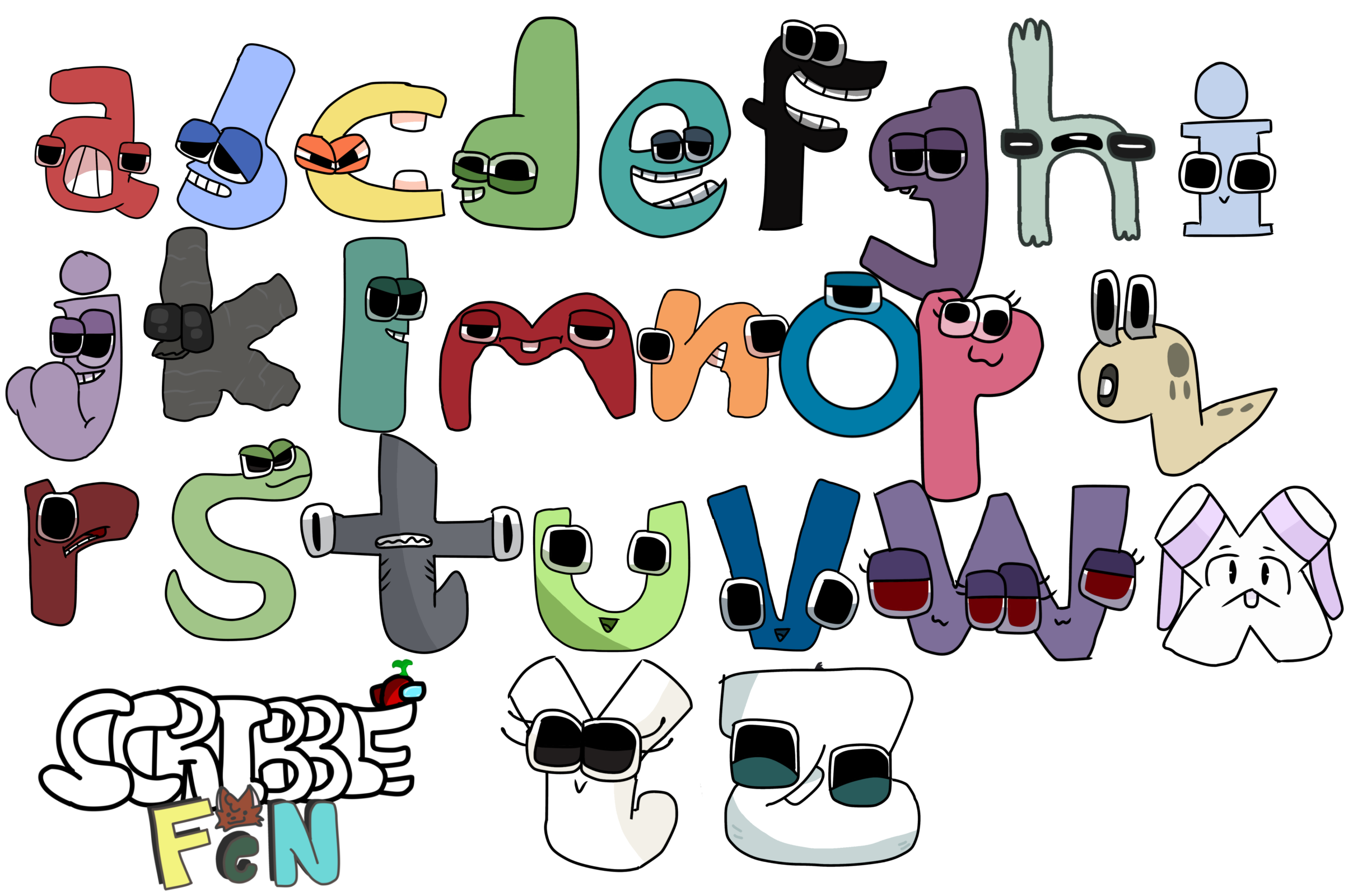 Lowercase Letter Lore by FluffyIsCool2022 on DeviantArt