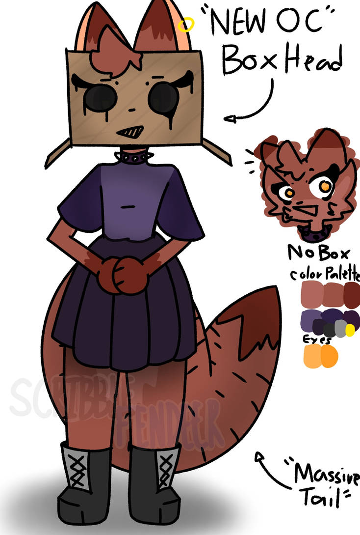 BoxHead Oc by ScribbleFENDEER on DeviantArt