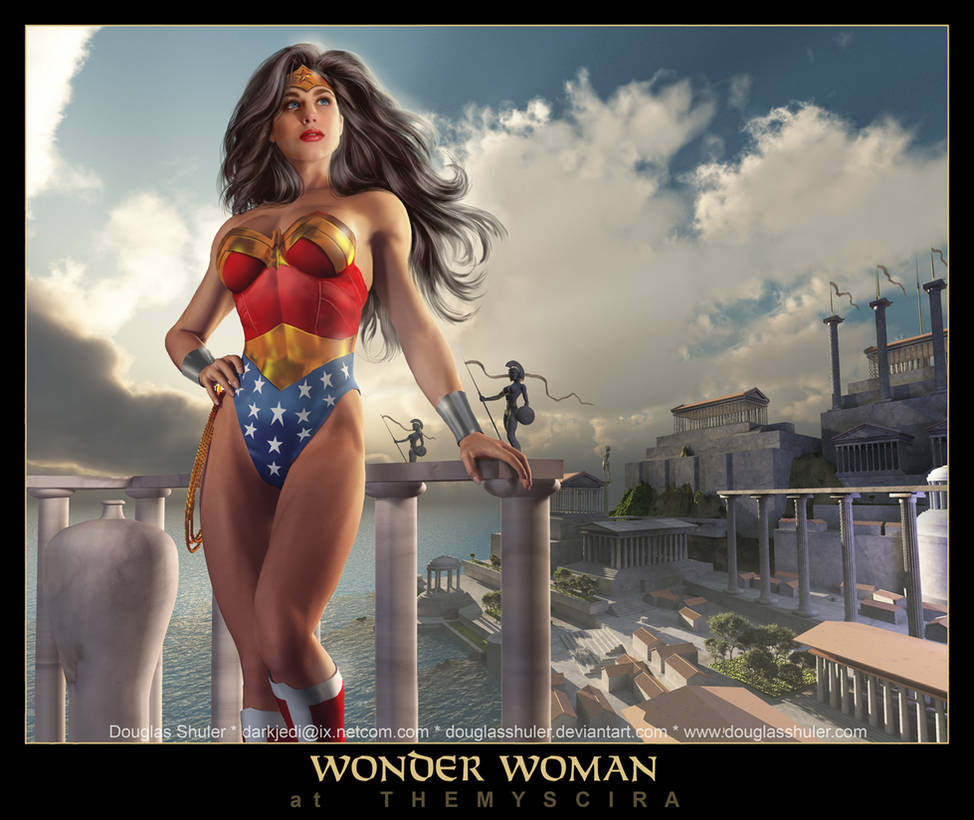 WONDER WOMAN by DouglasShuler
