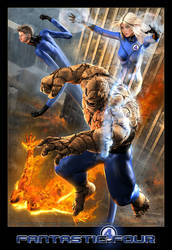 FANTASTIC FOUR by DouglasShuler