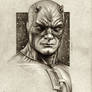 Daredevil Sketch Portrait