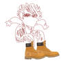 u dropped ur timbs cucke