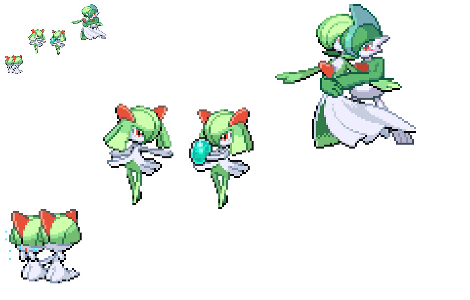 gardevoir and gallade