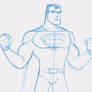 Superman sketch