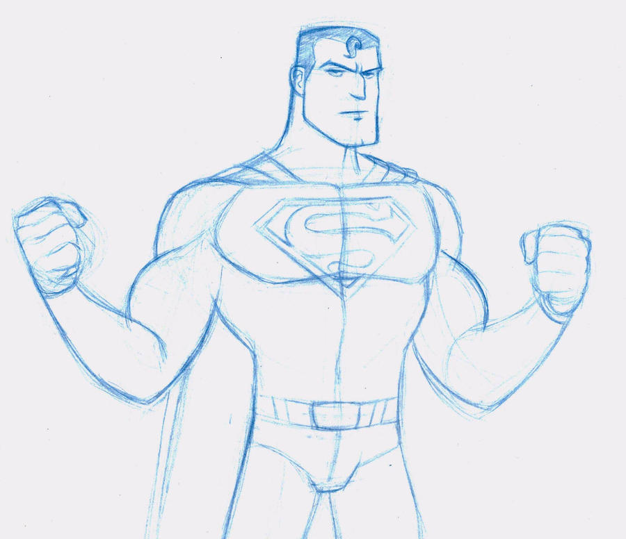 Superman sketch