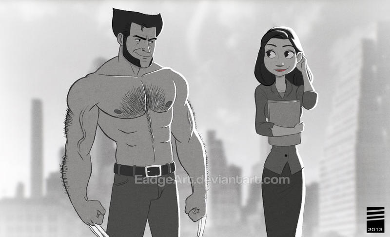 Paper WOLVERINE by EadgeArt