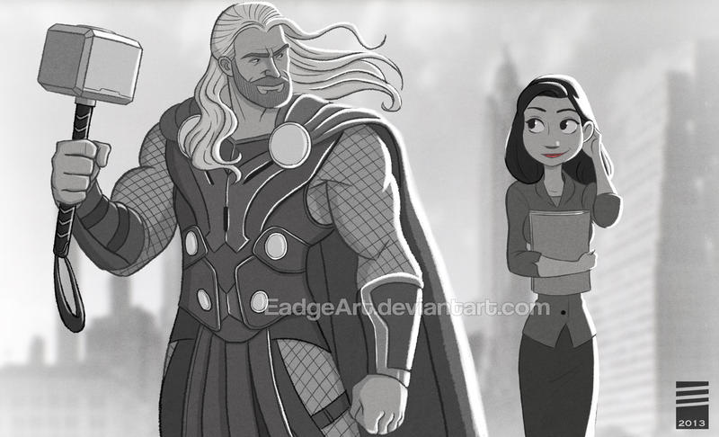 Paper THOR by EadgeArt