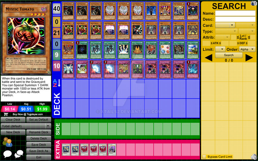 Yubel Deck - Failed Deck Profile by xtails2 on DeviantArt
