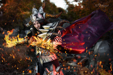 Female DeathWing Cosplay