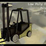 Low Poly ForkLift Truck