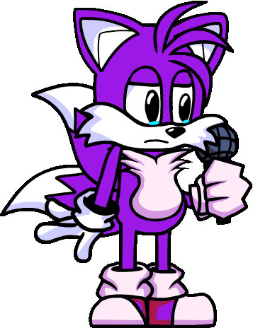 Fnf Fox purple fox aka original design fnf by paramilesfox on DeviantArt