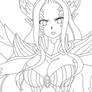 Fairy Tail Episode 138 Mirajane Strauss Lineart