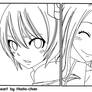 Fairy Tail manga 307 Yukino and Mirajane Lineart