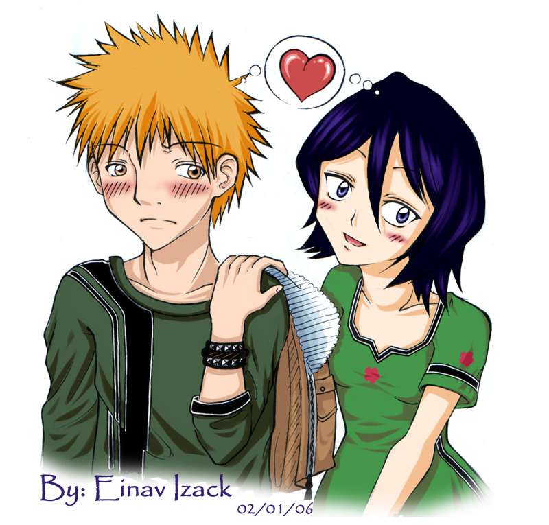 $ Ichigo and Rukia $