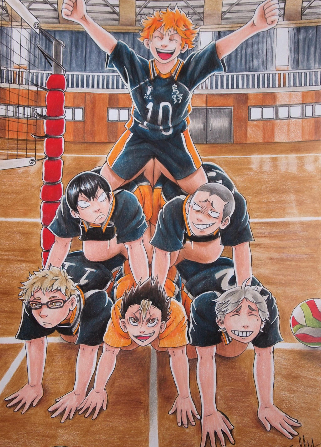 Karasuno pyramid