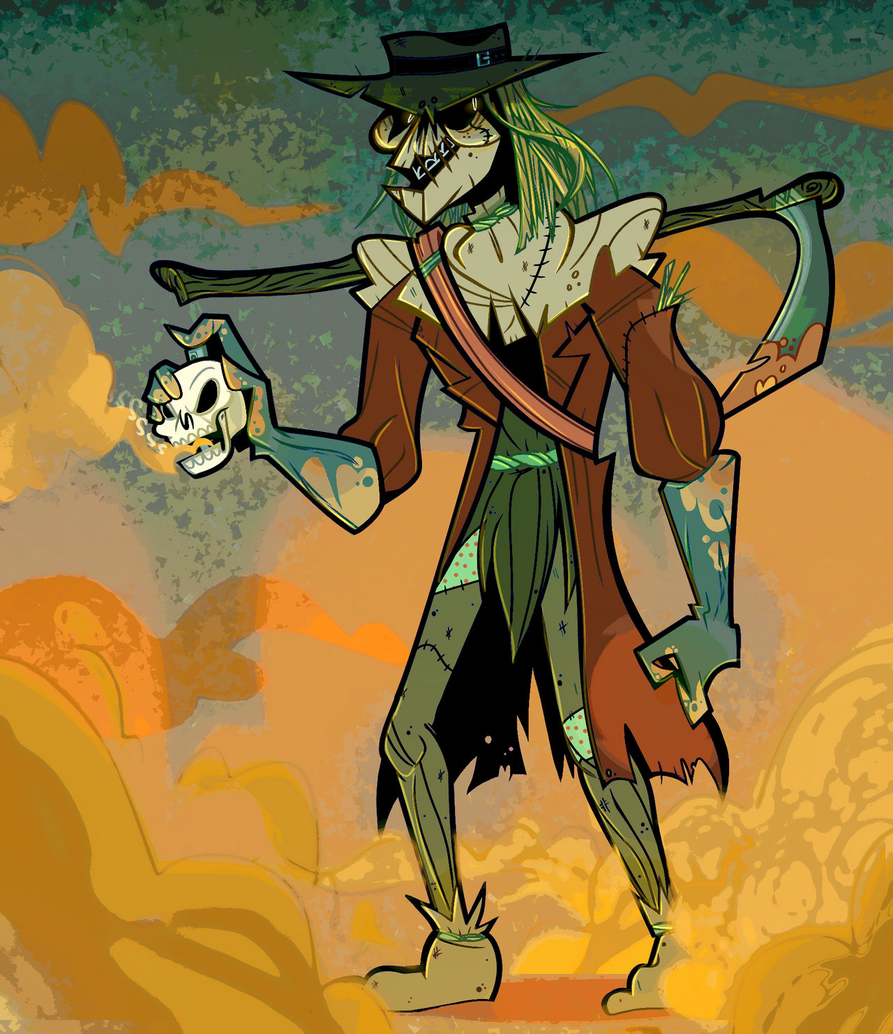HB AU: The Scarecrow by DarkwingSnark on DeviantArt
