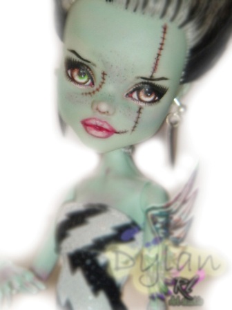 Monster High Frankie Stein Repaint #3