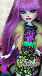 ~Polina~ Monster High Frankie Stein repaint