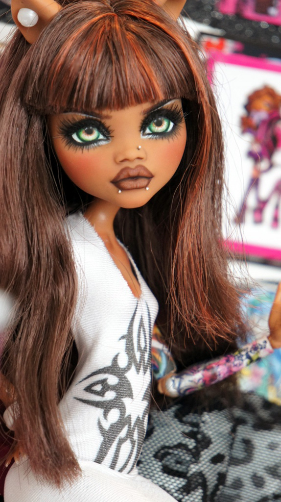 ~Tala~ Monster High Clawdeen Wolf OOAK repaint