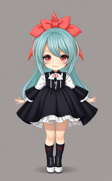 Adorable Chibi Cuties: Full-Body Adoptable Girl Co