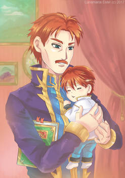 Fire Emblem Elbert and Eliwood