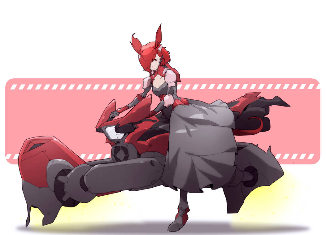 Raide R Red Animado Char - red raider - 2018 by aryaplus9 on DeviantArt