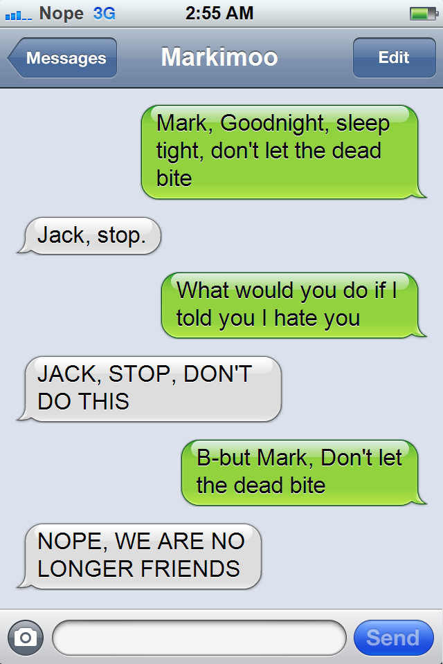 Jack. Don't do it. Jack stop. No, bad. by DaeDaeTheArtist on DeviantArt