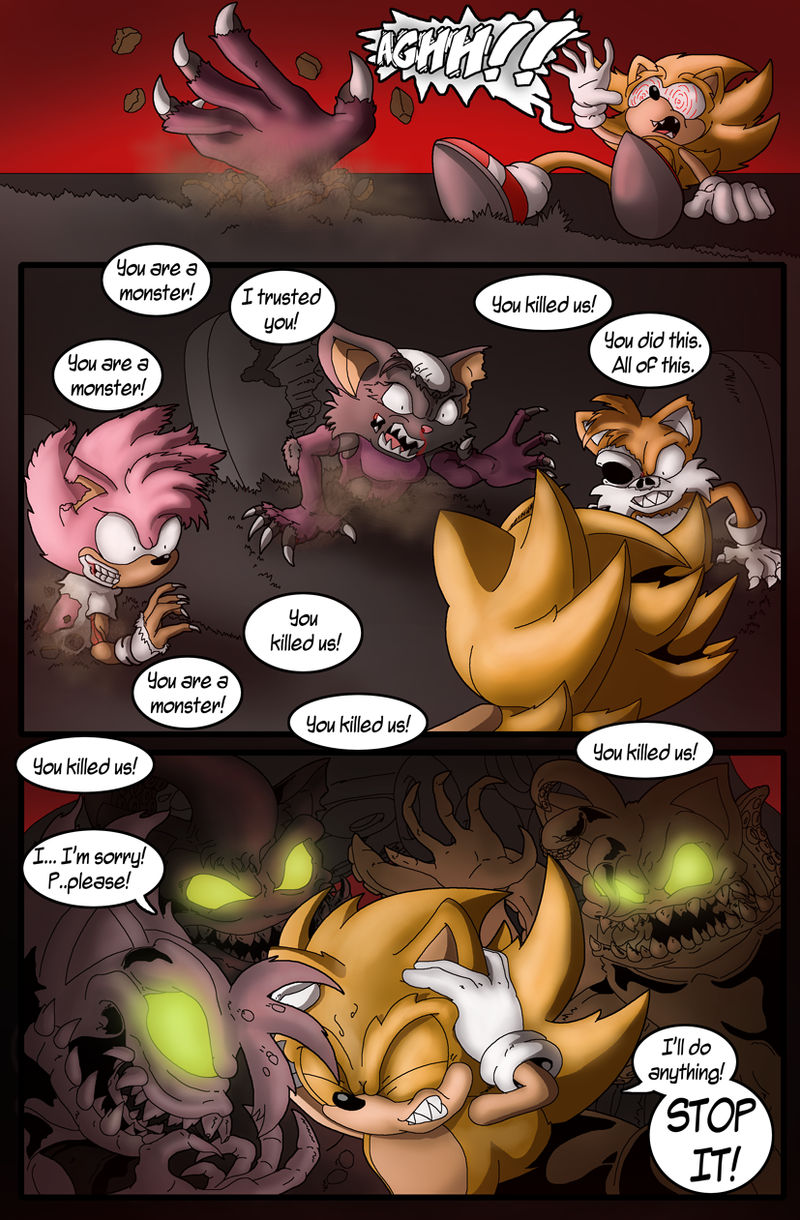 Super Sonic: The Worst Fear Page 1 by Okida on DeviantArt