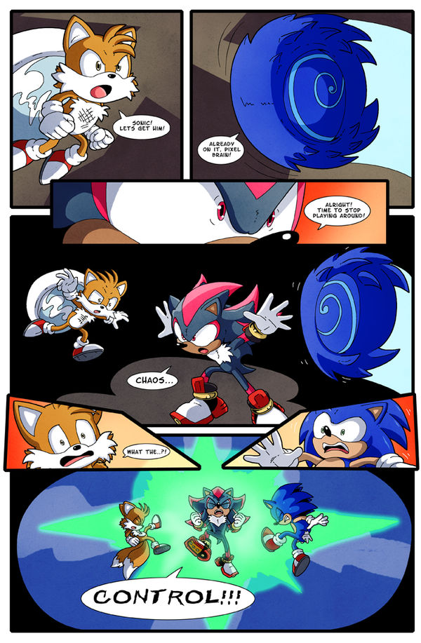 Super Sonic: Nothing to Fear Page 1 by Okida on DeviantArt
