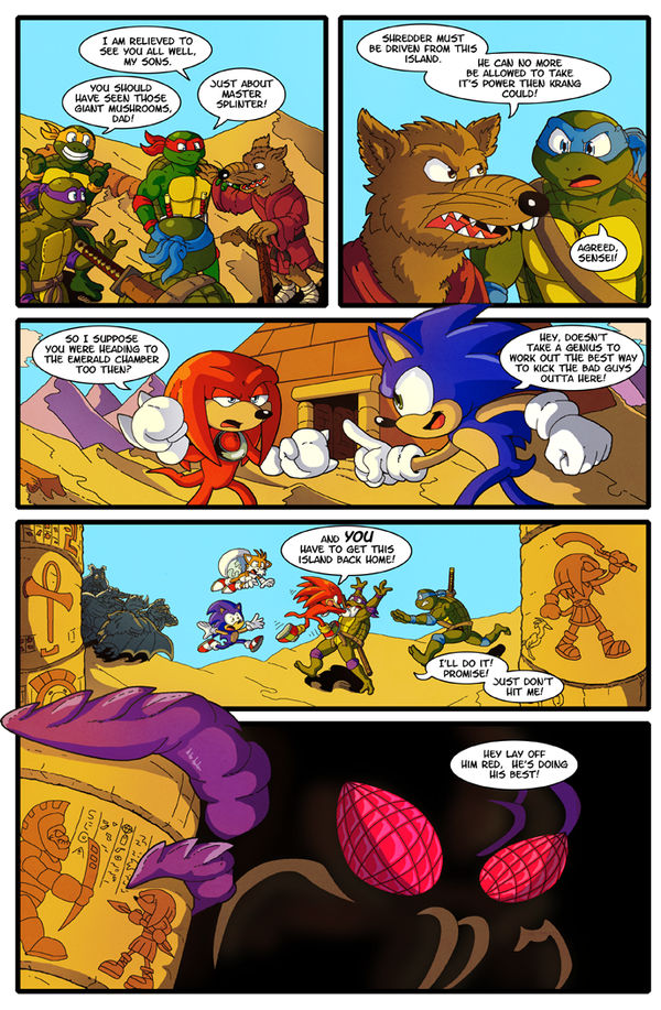 Turtle Power Zero Turtle Power Page 131 by Okida on DeviantArt