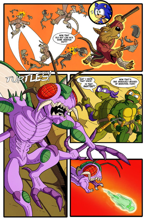 Turtle Power Zero Turtle Power Page 133 by Okida on DeviantArt