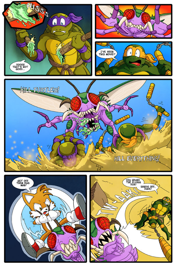 Turtle Power Zero Turtle Power Page 134 by Okida on DeviantArt