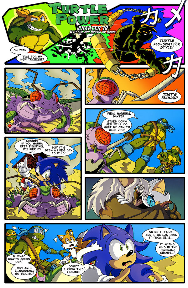 Turtle Power Zero Turtle Power Page 154 by Okida on DeviantArt