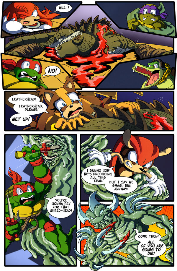 Turtle Power Zero Turtle Power Page 157 by Okida on DeviantArt