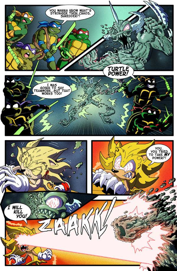 Turtle Power Unit Turtle Power Page 166 by Okida on DeviantArt
