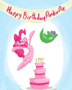 Happy Belated Birthday Pinkie Pie