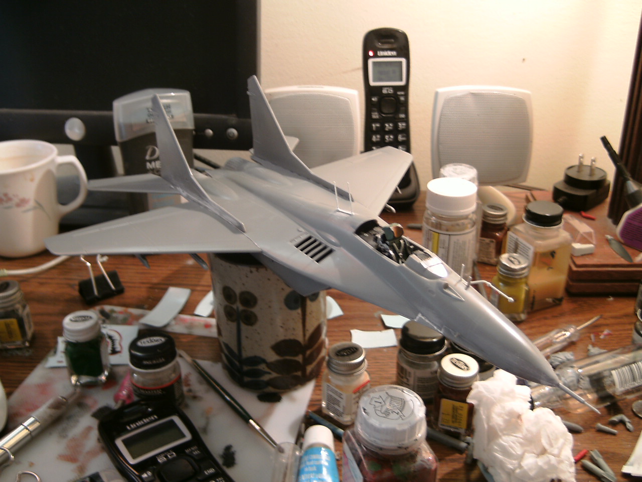 Revell 1/48 MiG 29A progress 3.0